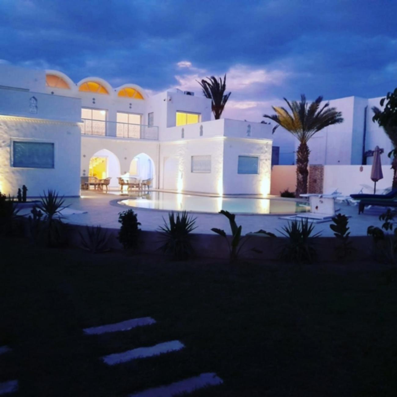 Villa La Palmeraie D'Arkou, Grande Piscine Exteriör bild