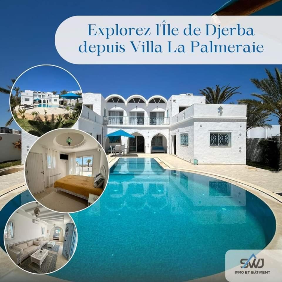 Villa La Palmeraie D'Arkou, Grande Piscine Exteriör bild