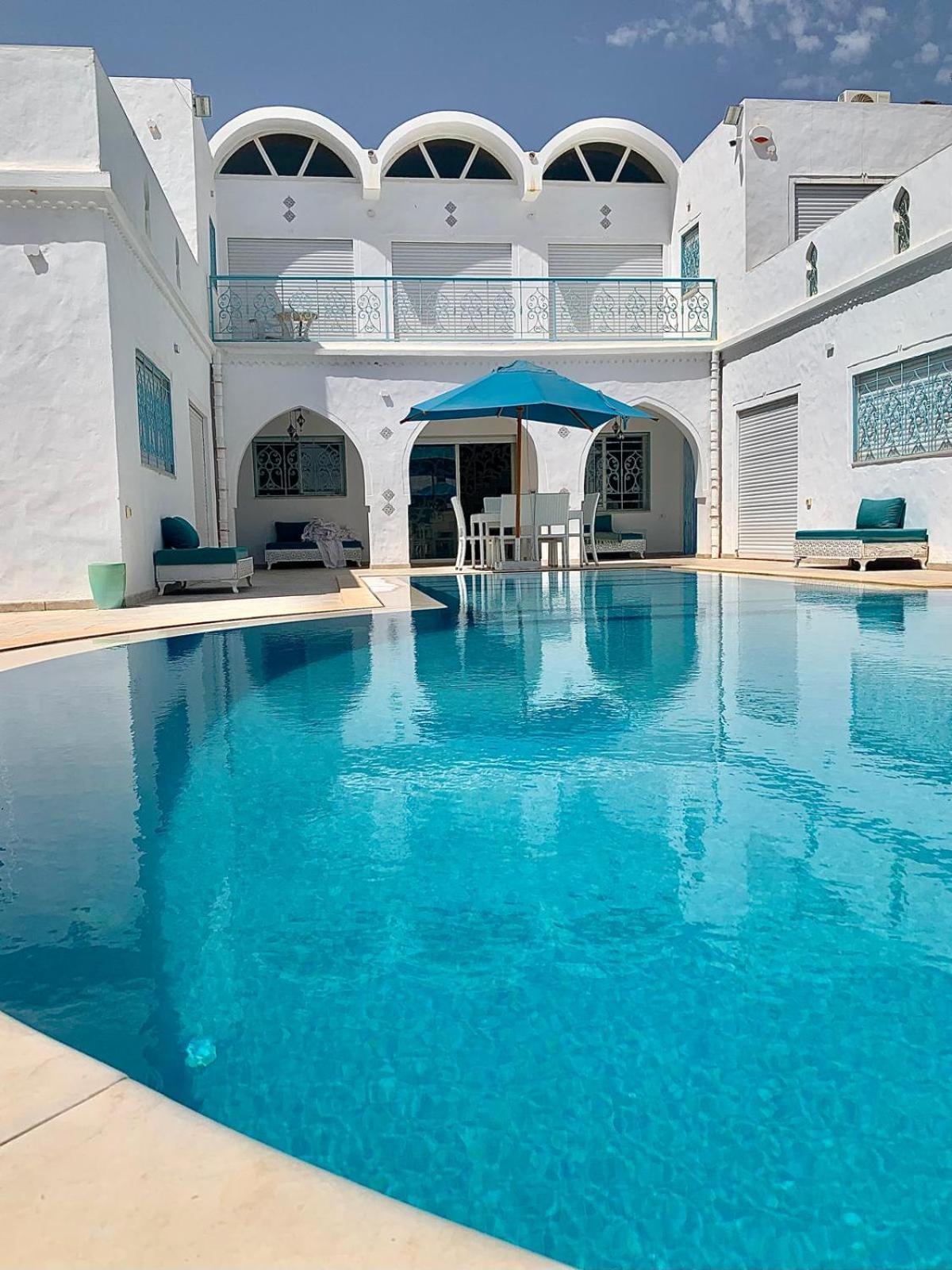 Villa La Palmeraie D'Arkou, Grande Piscine Exteriör bild