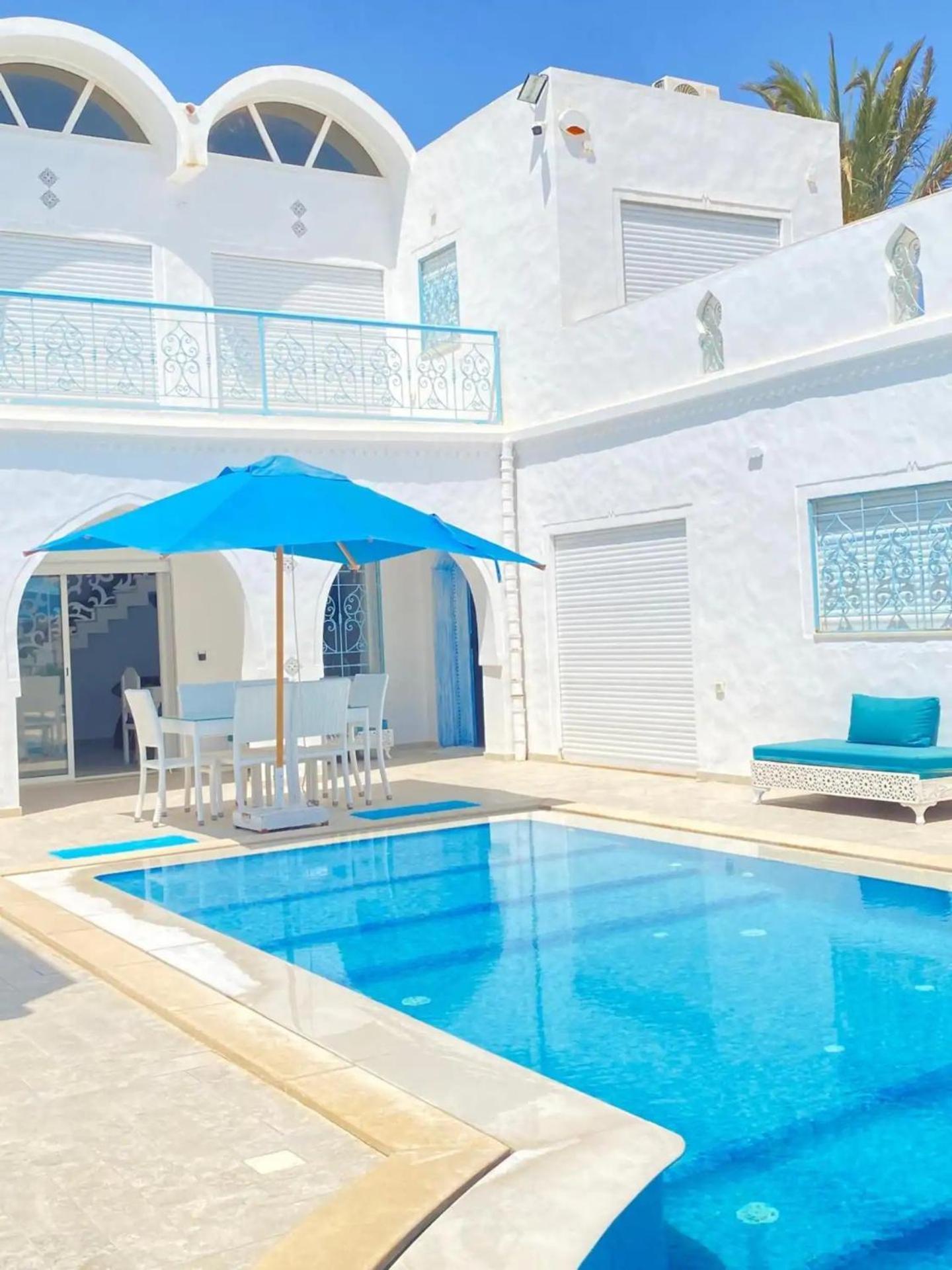 Villa La Palmeraie D'Arkou, Grande Piscine Exteriör bild